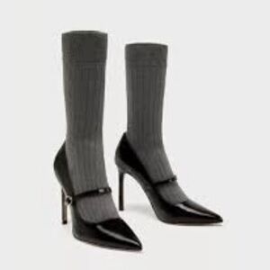 Zara high heel black Size 36 eur new in Box